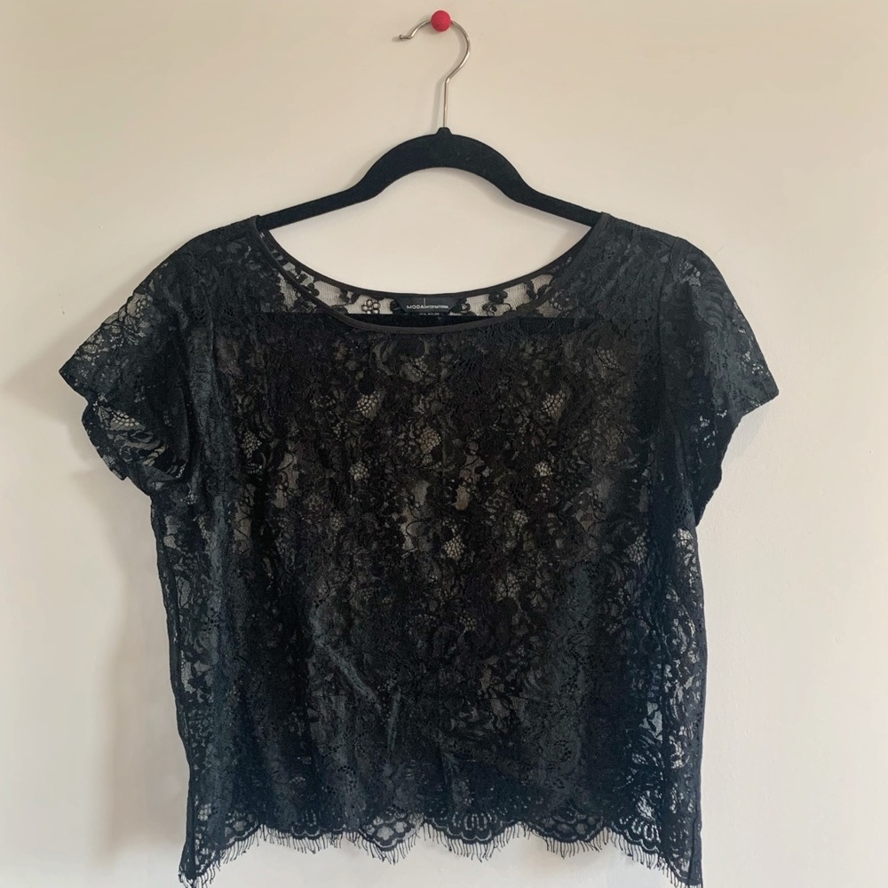 Moda International Lace Top